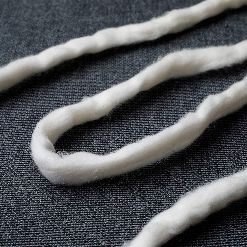 AMOZA Japanese Organic Cotton Sliver 13 Feets 100% Organic Unbleached [Made in Japan] (4 Packs) - Image 4